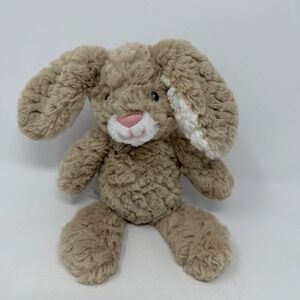 Mary Meyer Bunny Push Toy Stuffed Animal Rabbit Soft Cottontail Tan 10" Nursery